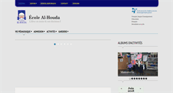 Desktop Screenshot of ecolealhouda.ca