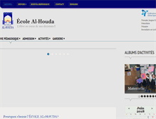 Tablet Screenshot of ecolealhouda.ca